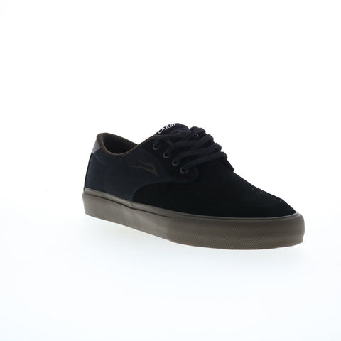 Lakai Riley 3 MS4240094A00 Mens Black Suede Skate Inspired Sneakers Shoes