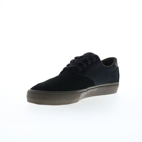 Lakai Riley 3 MS4240094A00 Mens Black Suede Skate Inspired Sneakers Shoes