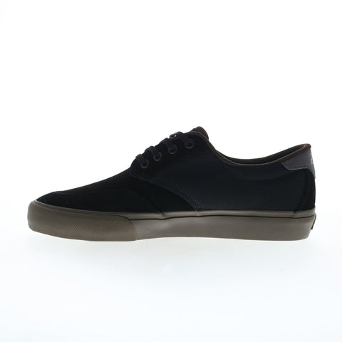 Lakai Riley 3 MS4240094A00 Mens Black Suede Skate Inspired Sneakers Shoes