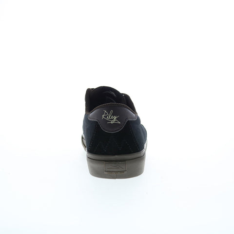 Lakai Riley 3 MS4240094A00 Mens Black Suede Skate Inspired Sneakers Shoes
