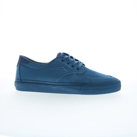 Lakai Riley 3 MS4240094A00 Mens Blue Suede Skate Inspired Sneakers Shoes