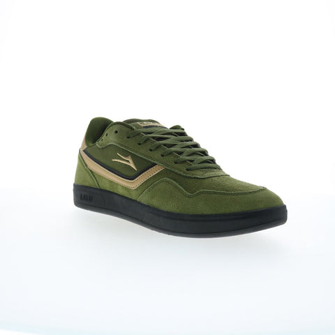 Lakai Terrace MS4240130B00 Mens Green Suede Skate Inspired Sneakers Shoes