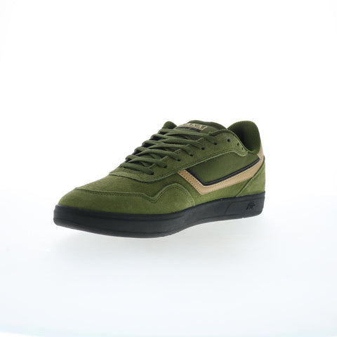 Lakai Terrace MS4240130B00 Mens Green Suede Skate Inspired Sneakers Shoes