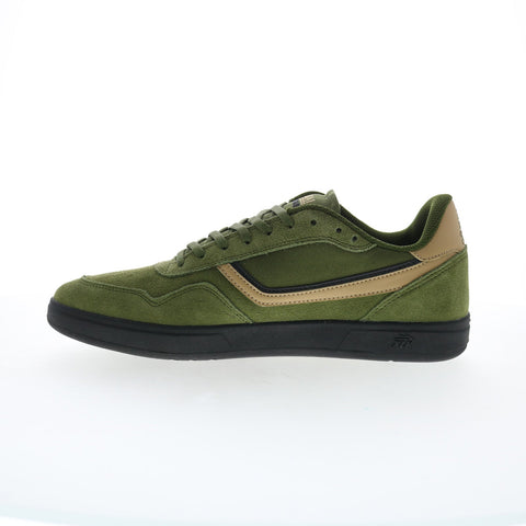 Lakai Terrace MS4240130B00 Mens Green Suede Skate Inspired Sneakers Shoes