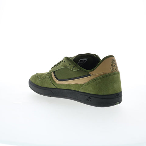 Lakai Terrace MS4240130B00 Mens Green Suede Skate Inspired Sneakers Shoes