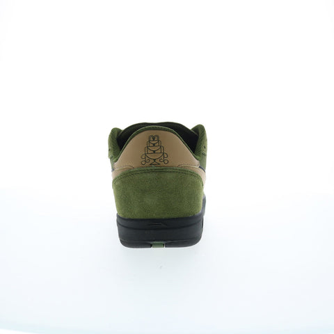Lakai Terrace MS4240130B00 Mens Green Suede Skate Inspired Sneakers Shoes