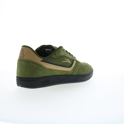 Lakai Terrace MS4240130B00 Mens Green Suede Skate Inspired Sneakers Shoes