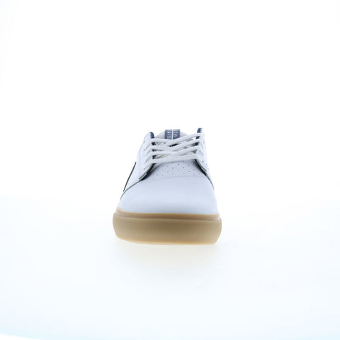 Lakai Griffin MS4240227A00 Mens White Leather Skate Inspired Sneakers Shoes