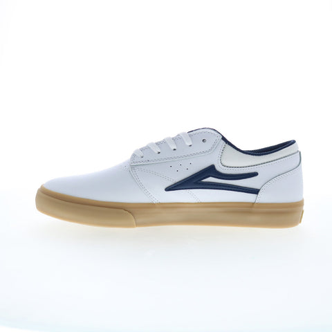 Lakai Griffin MS4240227A00 Mens White Leather Skate Inspired Sneakers Shoes
