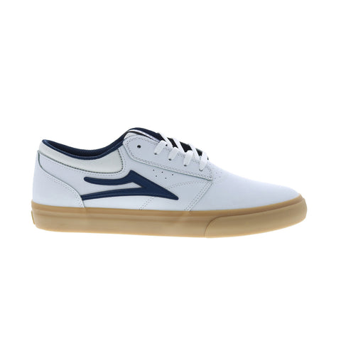 Lakai Griffin MS4240227A00 Mens White Leather Skate Inspired Sneakers Shoes