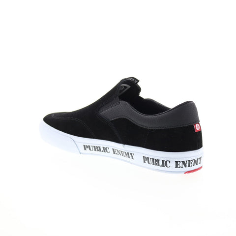 Lakai Owen Vlk Public Enemy MS4240232A00 Mens Black Suede Skate Sneakers Shoes