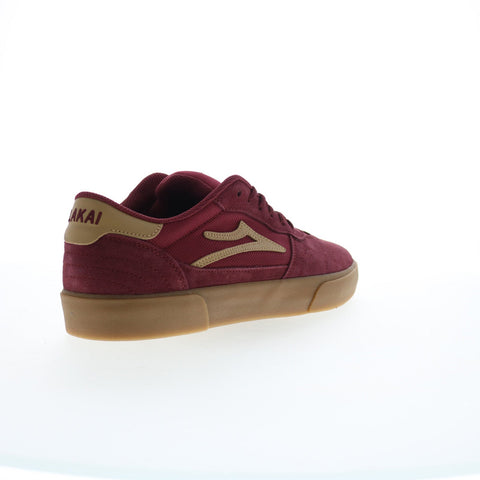 Lakai Cambridge MS4240252A00 Mens Burgundy Skate Inspired Sneakers Shoes