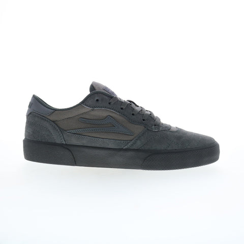Lakai Cambridge MS4240252A00 Mens Gray Suede Skate Inspired Sneakers Shoes