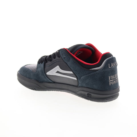 Lakai Telford Low Public Enemy MS4240262B00 Mens Black Skate Sneakers Shoes