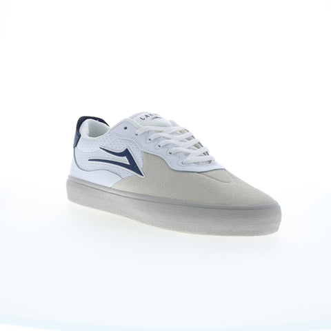 Lakai Essex MS4240263A00 Mens White Leather Skate Inspired Sneakers Shoes