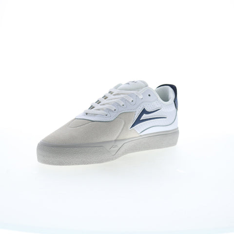 Lakai Essex MS4240263A00 Mens White Leather Skate Inspired Sneakers Shoes