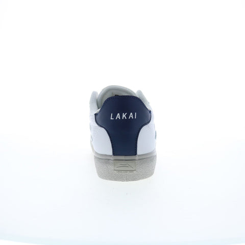 Lakai Essex MS4240263A00 Mens White Leather Skate Inspired Sneakers Shoes