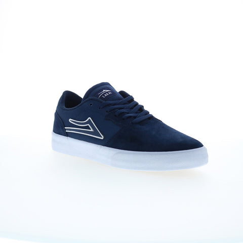 Lakai Cardiff MS4240264A00 Mens Blue Suede Skate Inspired Sneakers Shoes