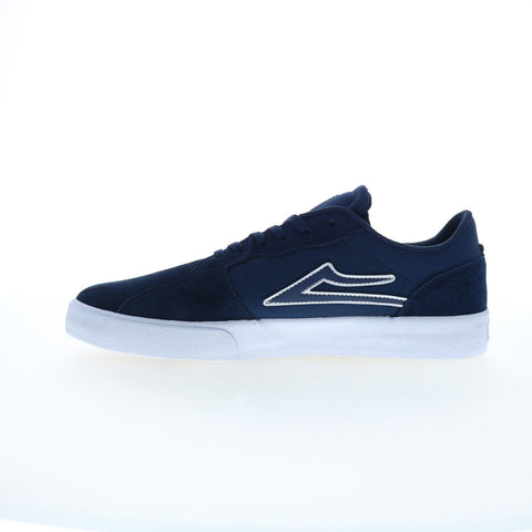 Lakai Cardiff MS4240264A00 Mens Blue Suede Skate Inspired Sneakers Shoes