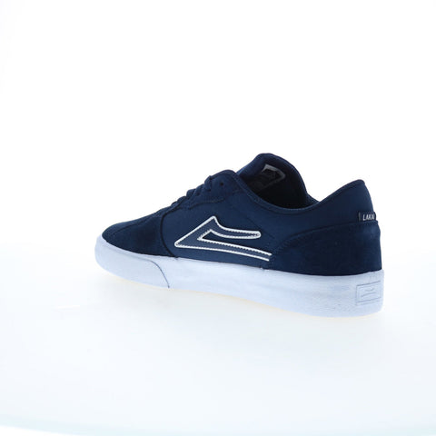 Lakai Cardiff MS4240264A00 Mens Blue Suede Skate Inspired Sneakers Shoes