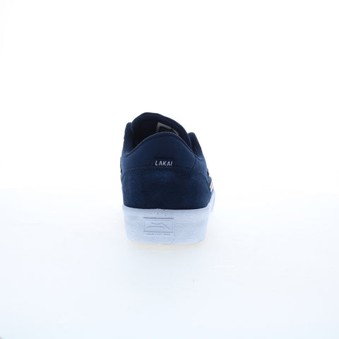 Lakai Cardiff MS4240264A00 Mens Blue Suede Skate Inspired Sneakers Shoes