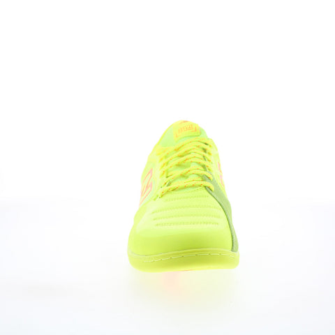 New Balance Audazo V5+ Pro Indoor Mens Yellow Athletic Soccer Shoes