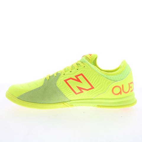 New Balance Audazo V5+ Pro Indoor Mens Yellow Wide Athletic Soccer Shoes