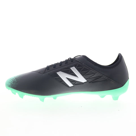 New Balance Furon V5 Dispatch Mens Black Wide Athletic Soccer Cleats Shoes