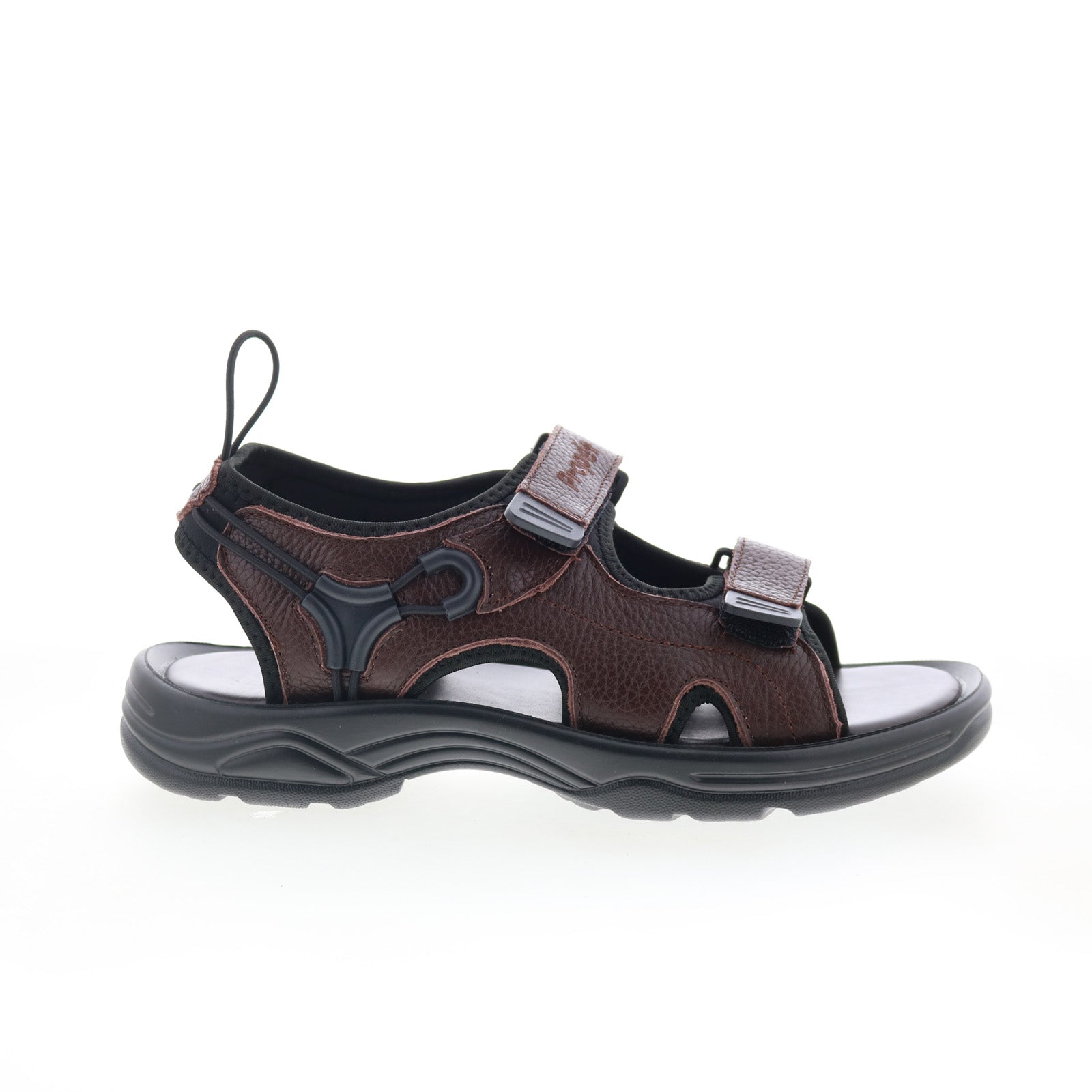 Propet SurfWalker II MSV023LBR Mens Brown Leather Strap  display picture 1
