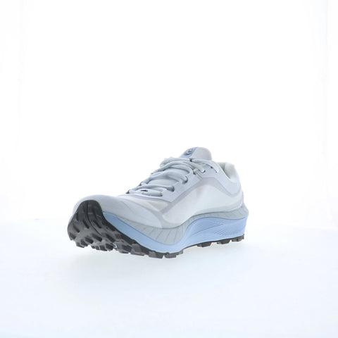 Topo MTN Racer 3 W065 Womens White Canvas Lace Up Athletic Hiking Shoes