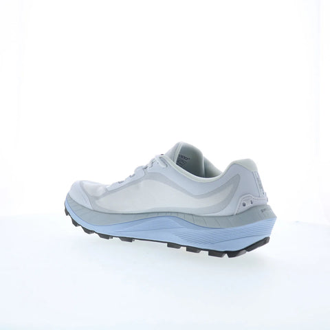 Topo MTN Racer 3 W065 Womens White Canvas Lace Up Athletic Hiking Shoes