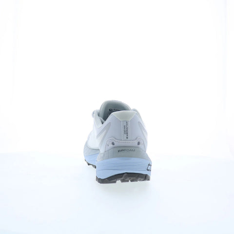 Topo MTN Racer 3 W065 Womens White Canvas Lace Up Athletic Hiking Shoes