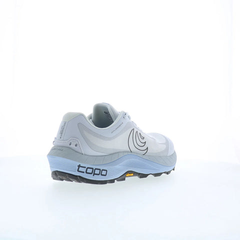Topo MTN Racer 3 W065 Womens White Canvas Lace Up Athletic Hiking Shoes