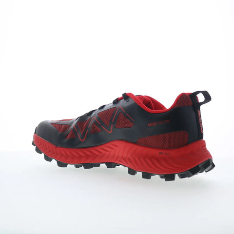 Inov-8 MudTalon 001144-RDBK Mens Red Wide Synthetic Athletic Hiking Shoes