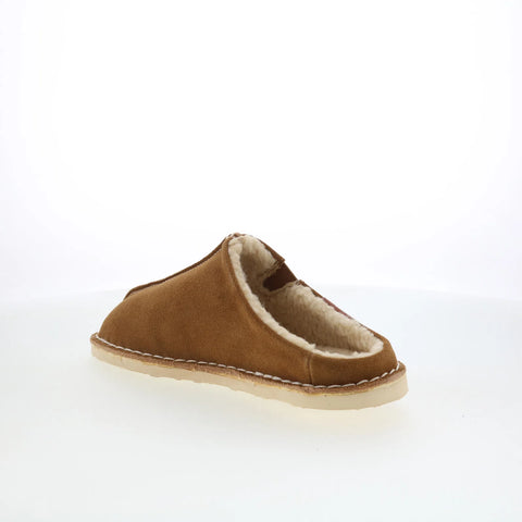 Pajar Muller PDPSL00350.01 Mens Brown Suede Slip On Clogs Slippers Shoes