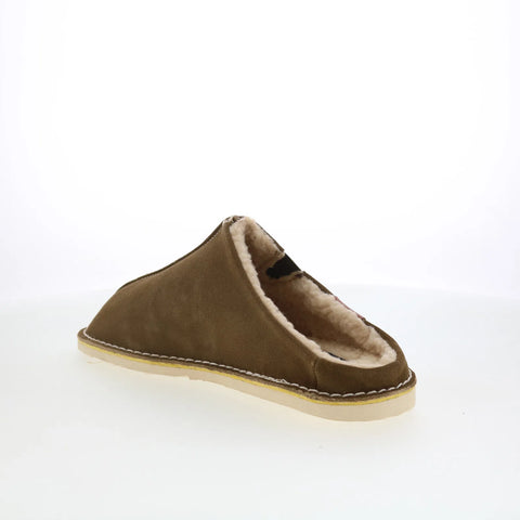 Pajar Muller PDPSL00350.01 Mens Brown Canvas Slip On Clogs Slippers Shoes