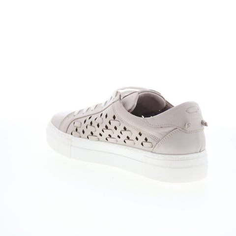 Miz Mooz Murphie Womens Gray Leather Lace Up Lifestyle Sneakers Shoes