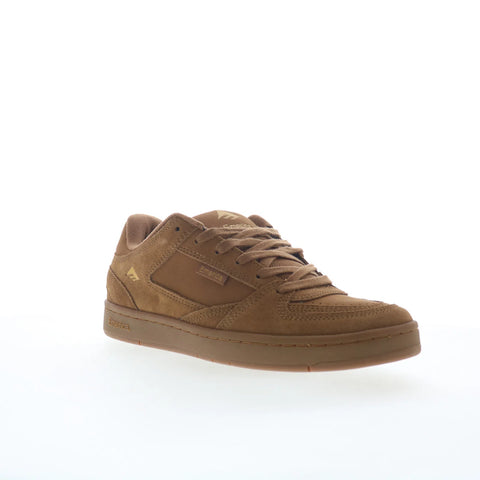 Emerica Mute 6101000157212 Mens Brown Skate Inspired Sneakers Shoes