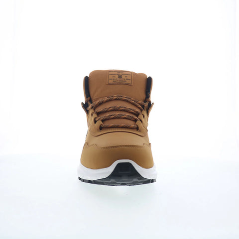 DC Mutiny Water Resistant Mens Brown Skate Inspired Sneakers Shoes