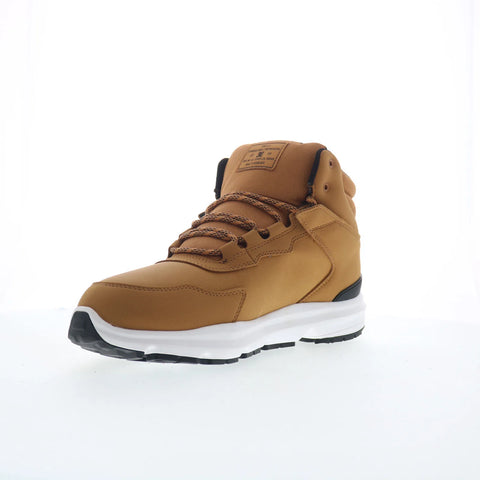 DC Mutiny Water Resistant Mens Brown Skate Inspired Sneakers Shoes