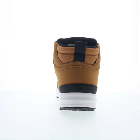 DC Mutiny Water Resistant Mens Brown Skate Inspired Sneakers Shoes
