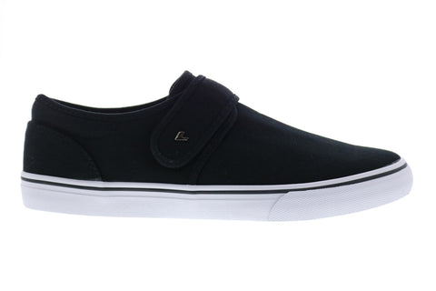 Lugz Voyage II MVOY2C-060 Mens Black Canvas Strap Lifestyle Sneakers Shoes