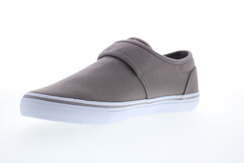 Lugz Voyage II MVOY2CC-011 Mens Gray Canvas Strap Sneakers Shoes