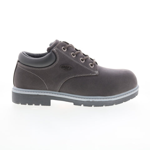 Lugz Warrant LO Slip Resistant Mens Gray Oxfords & Lace Ups Casual Sho -  Ruze Shoes