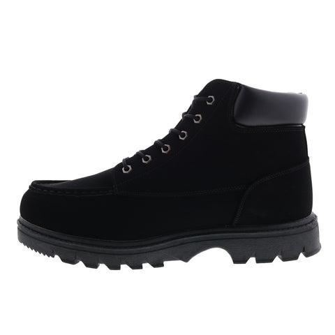 Lugz Warsaw MWARSD-001 Mens Black Synthetic Lace Up Casual Dress Boots