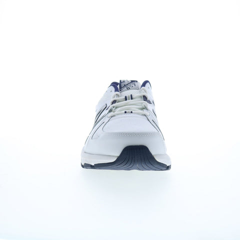 New Balance 857 MX857WN2 Mens White Wide Leather Lifestyle Sneakers Shoes