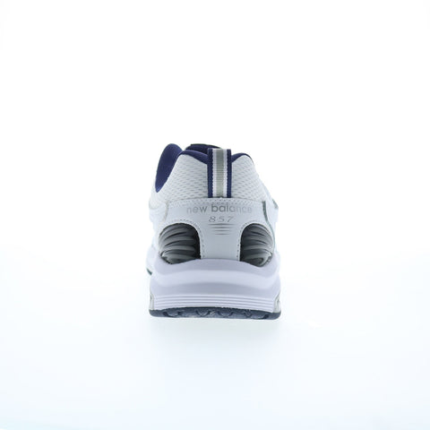 New Balance 857 MX857WN2 Mens White Wide Leather Lifestyle Sneakers Shoes