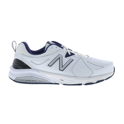 New Balance 857 MX857WN2 Mens White Wide Leather Lifestyle Sneakers Shoes