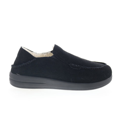 Propet Edsel MXX004S Mens Black Extra Extra Wide 5E Loafer Slippers Shoes