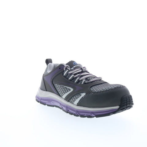 Nautilus Tempest Oxford Carbon Toe Womens Gray Mesh Athletic Work Shoes